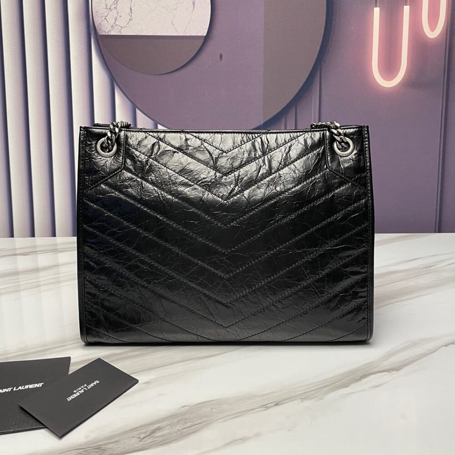 YSL NIKI SHOPPING IN VINTAGE LEATHER - 图片 4