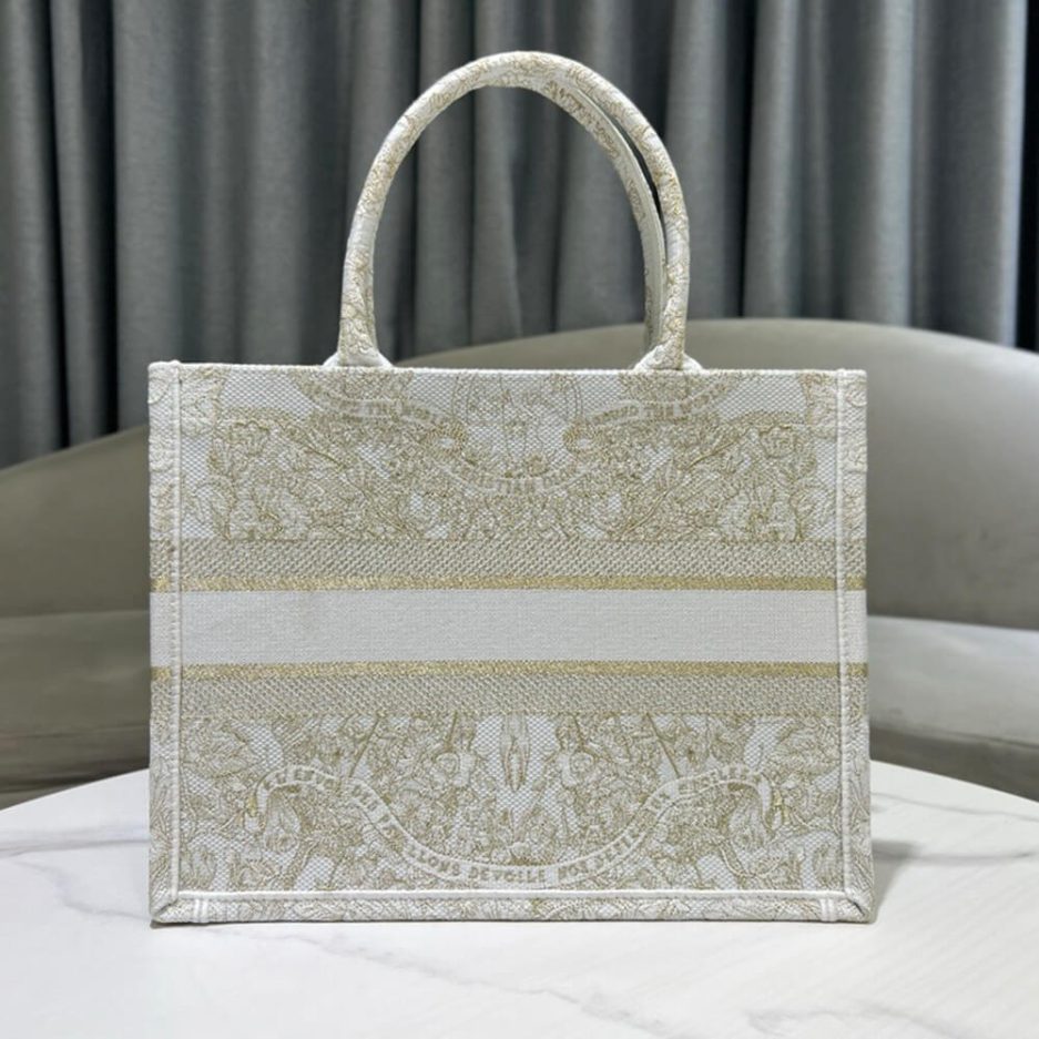 Medium Dior Book Tote - 图片 4