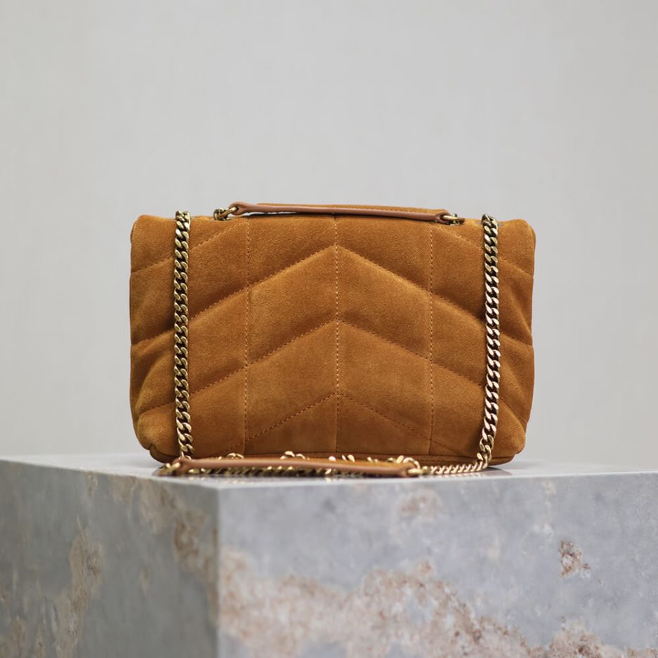 YSL Toy Puffer in suede - 图片 4