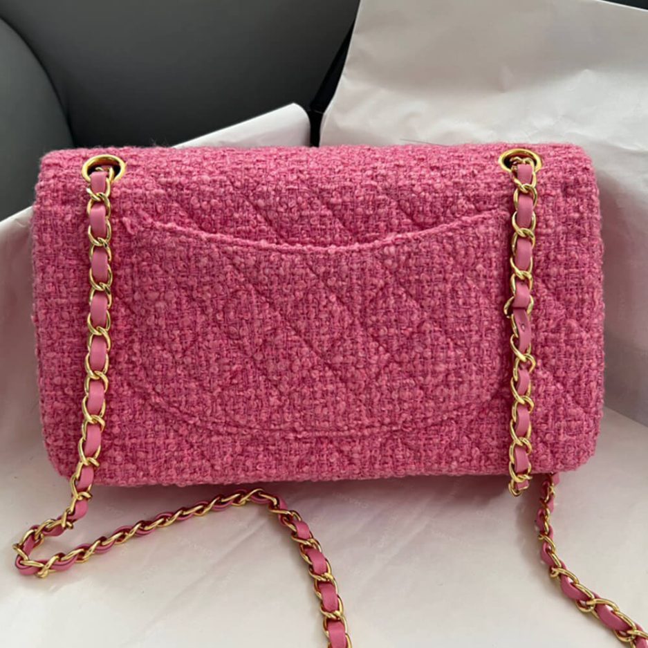 Chanel Tweed Medium Classic Flap Bag - 图片 4