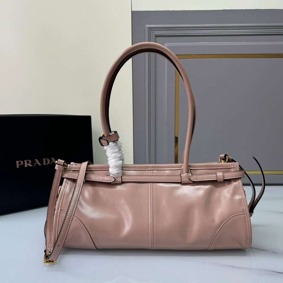 Prada Medium leather handbag(high-end grade) - 图片 4