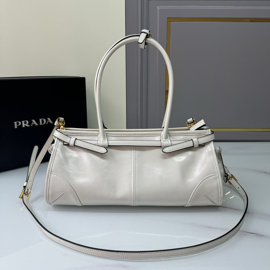 Prada Medium leather handbag(high-end grade) - 图片 4