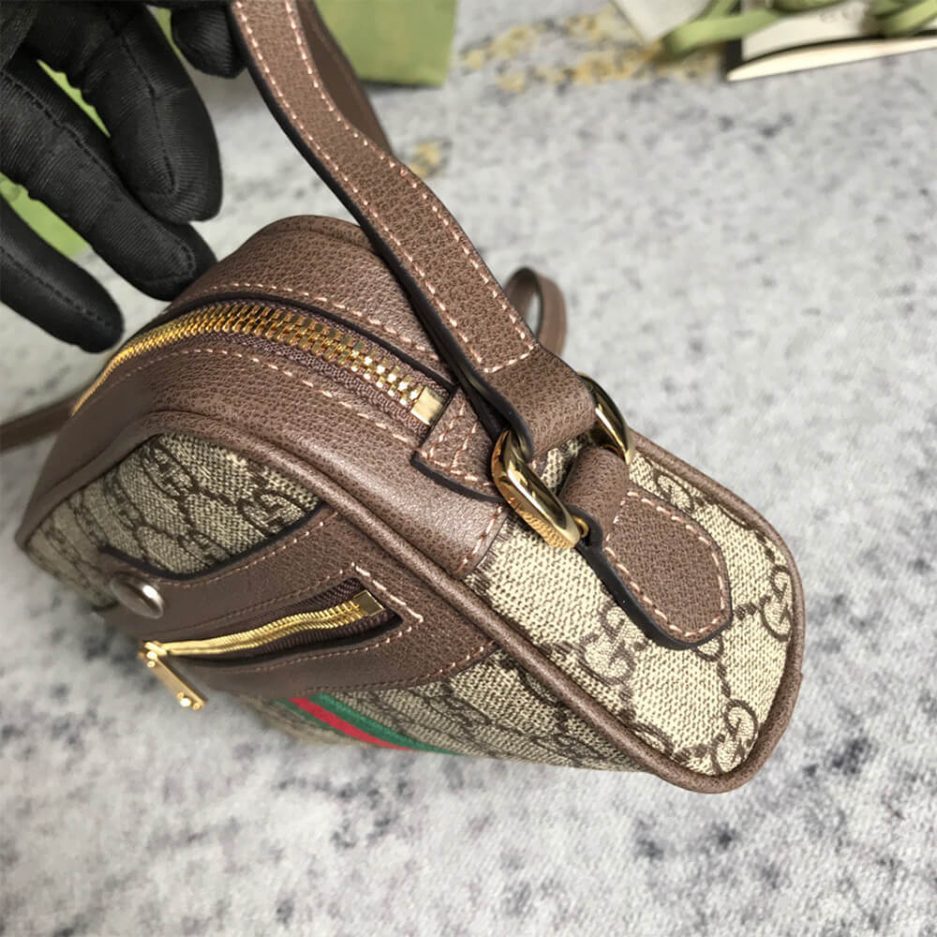 Ophidia GG Supreme mini bag - 图片 4