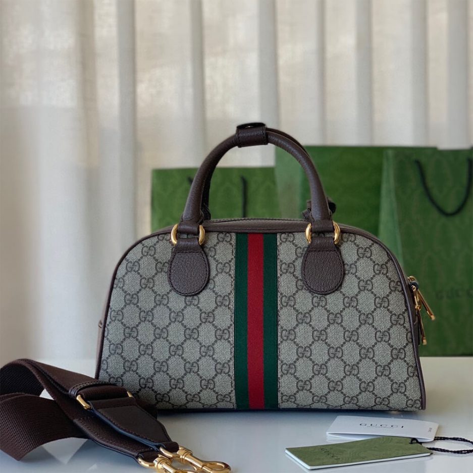 Ophidia medium GG top handle bag - 图片 4