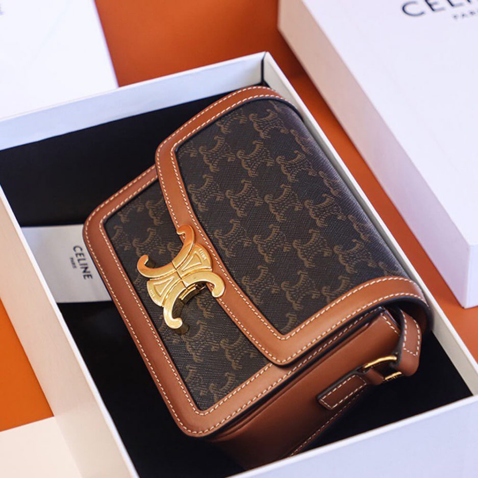 CELINE TEEN TRIOMPHE BAG - 图片 4