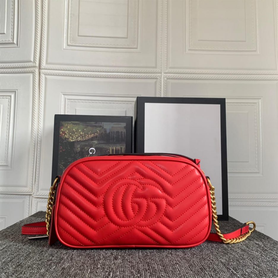 GG Marmont small matelasse shoulder bag - 图片 4