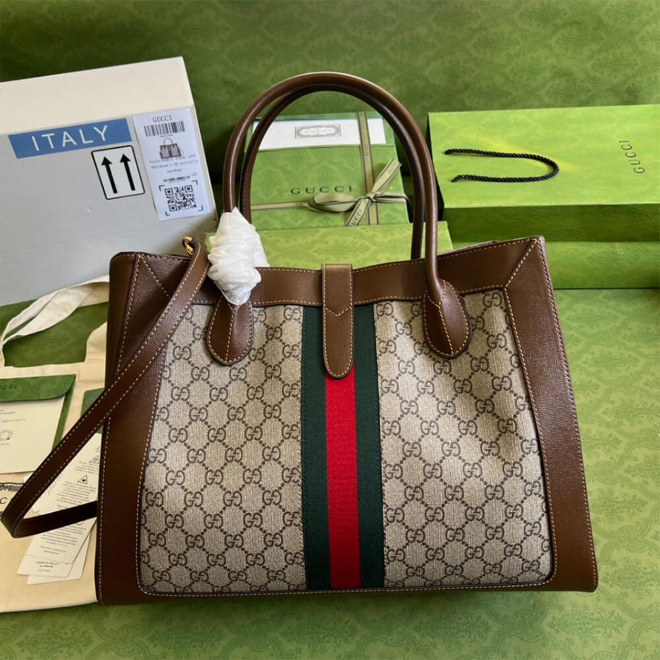 GG Jackie 1961 large tote bag - 图片 4