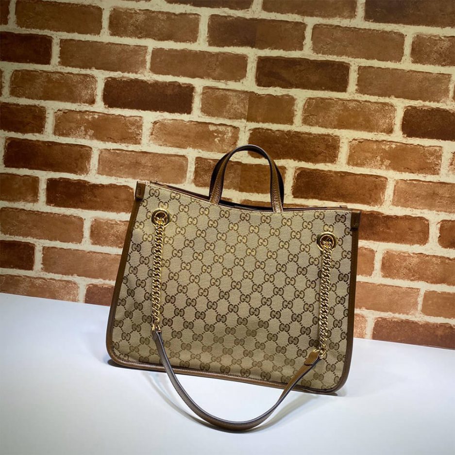 Gucci Horsebit 1955 medium tote bag - 图片 4
