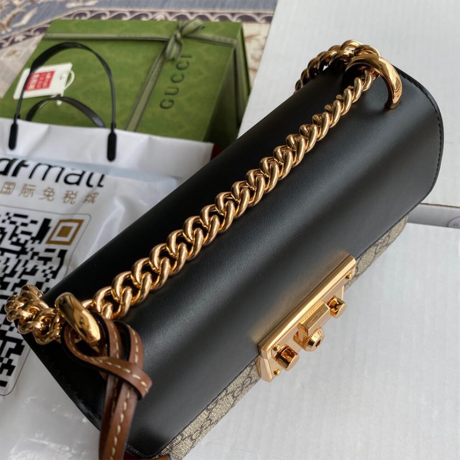 Padlock small GG shoulder bag - 图片 4