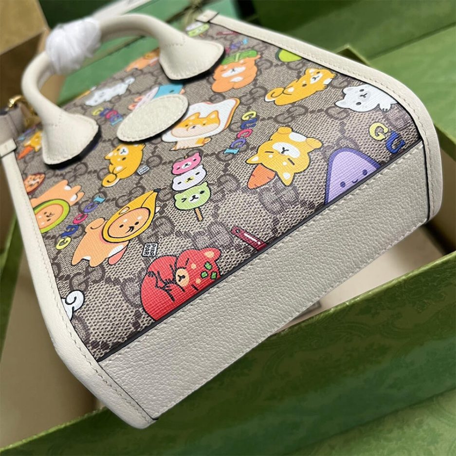 GUCCI ANIMAL PRINT MINI TOTE BAG - 图片 4