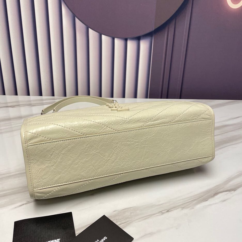 YSL NIKI SHOPPING IN VINTAGE LEATHER - 图片 5