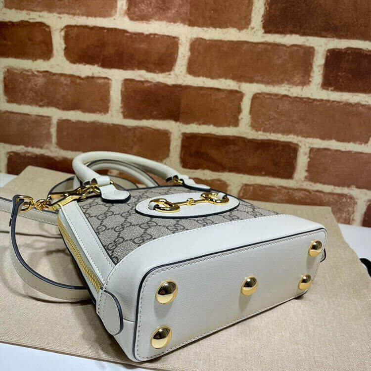 Gucci Horsebit 1955 Mini Top Handle Bag - 图片 5