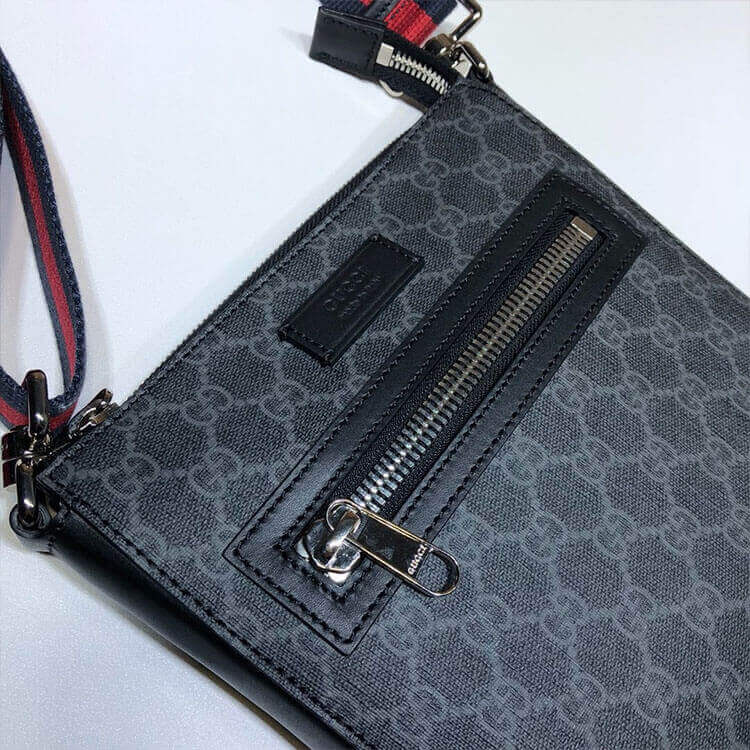 Gucci GG Black Small Messenger Bag - 图片 5
