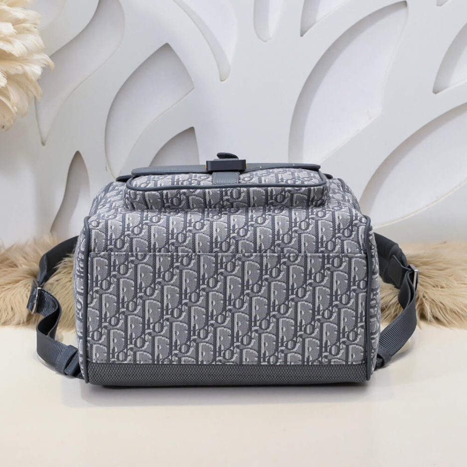 Dior Saddle Backpack with Flap(high-end grade) - 图片 5
