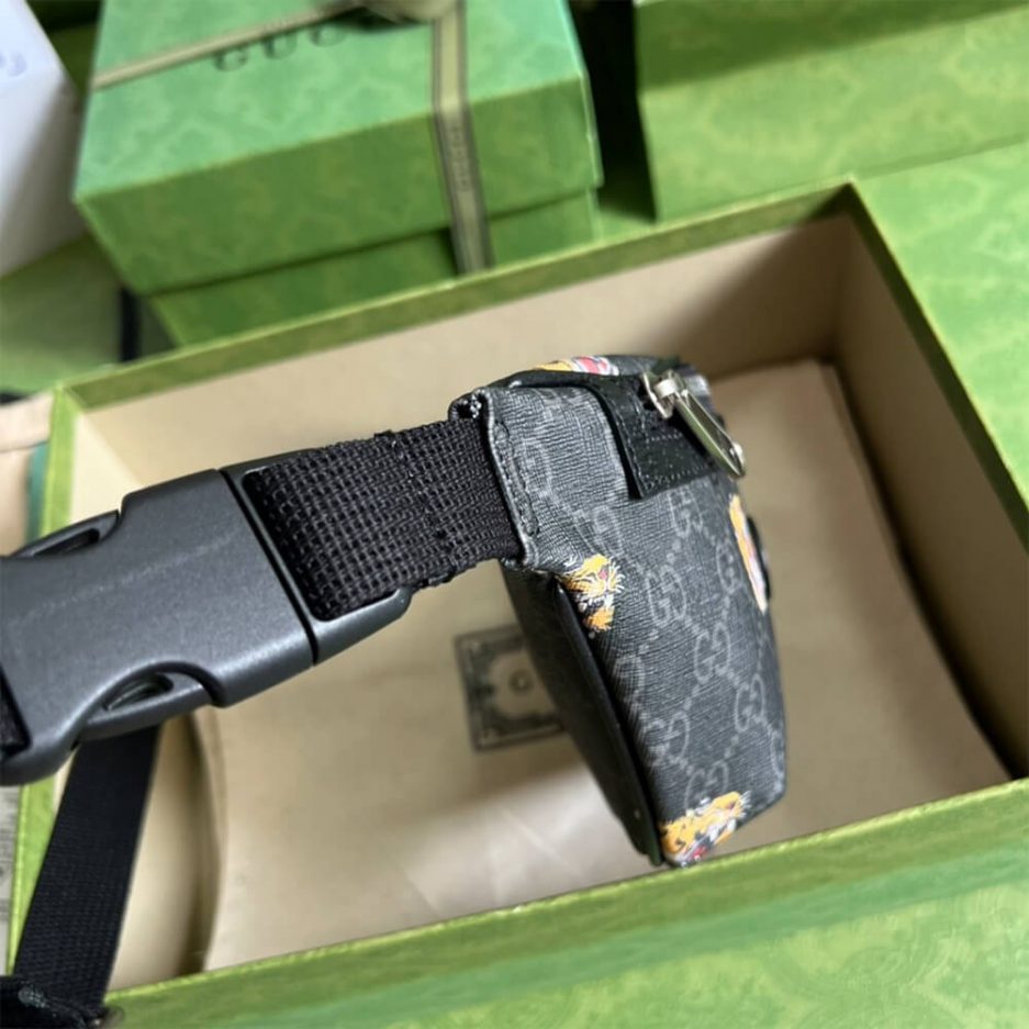 GG belt bag with tiger print - 图片 5