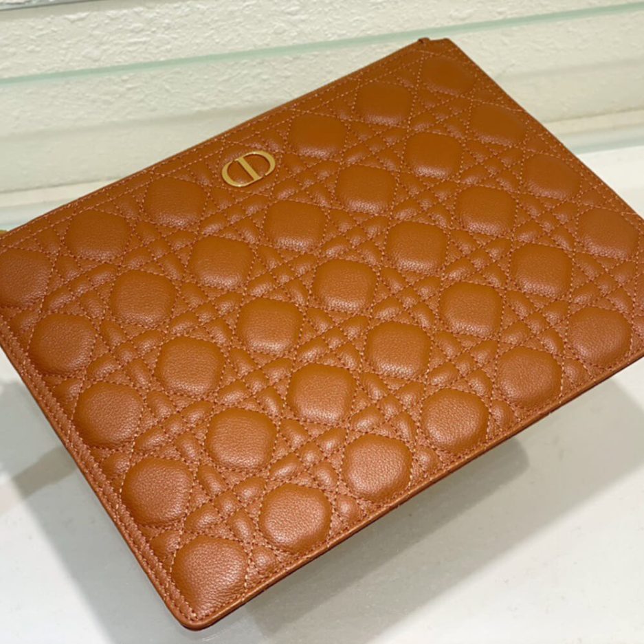 Large Dior Caro Daily Pouch(HIGH-END GRADE) - 图片 5