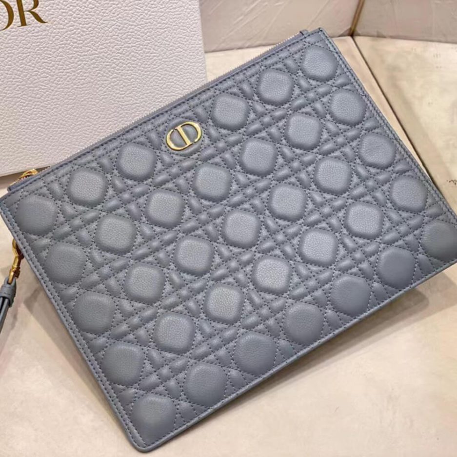Large Dior Caro Daily Pouch(HIGH-END GRADE) - 图片 5