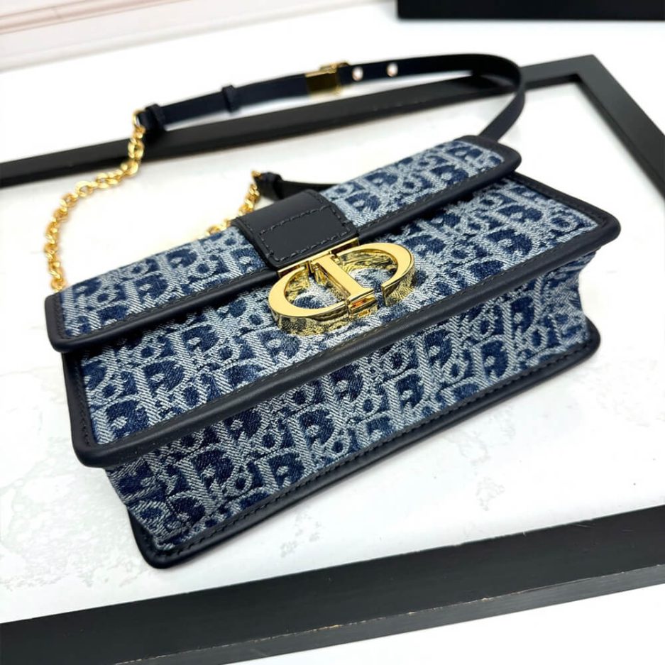 Dior 30 Montaigne East-West Bag with Chain - 图片 5