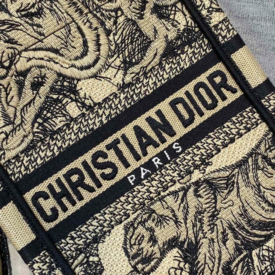 Mini Vertical Dior Book Tote - 图片 5