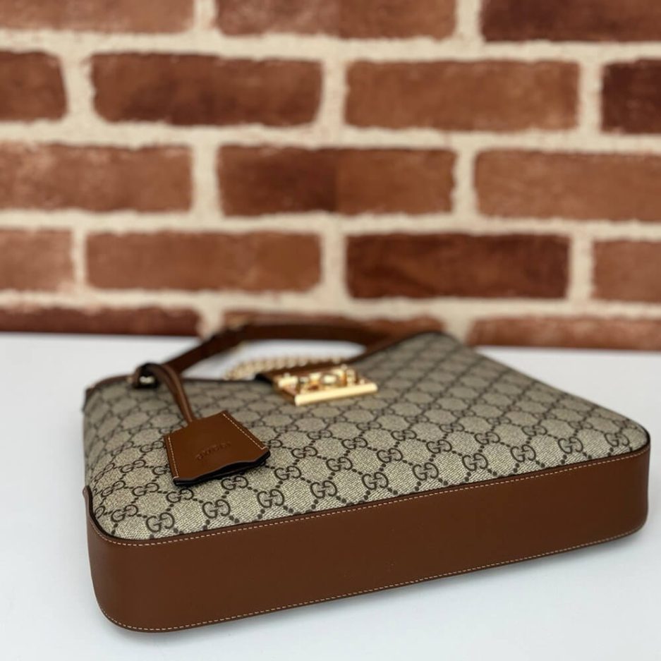 GUCCI PADLOCK GG MEDIUM SHOULDER BAG - 图片 5