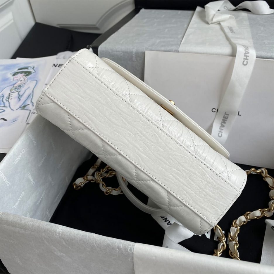 CHANEL Mini Flap Bag with Top Handle - 图片 5