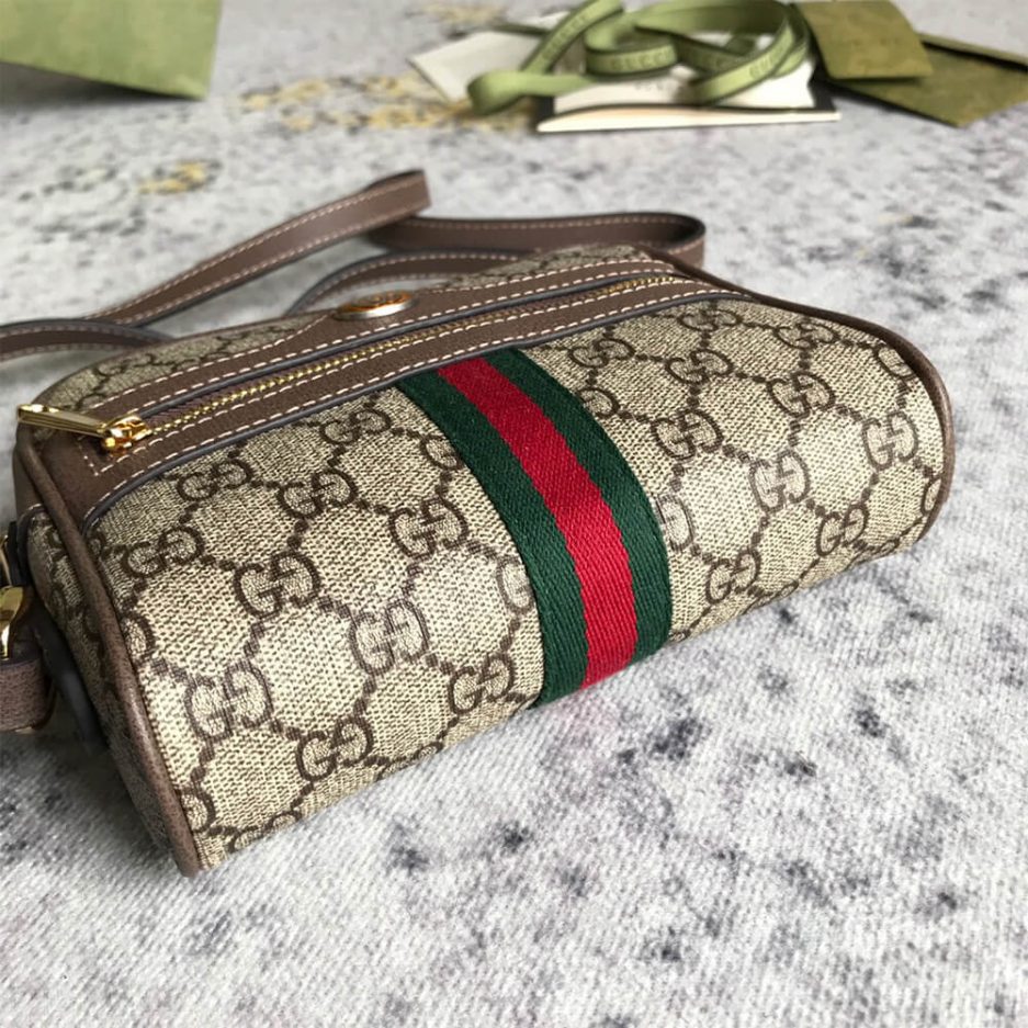 Ophidia GG Supreme mini bag - 图片 5