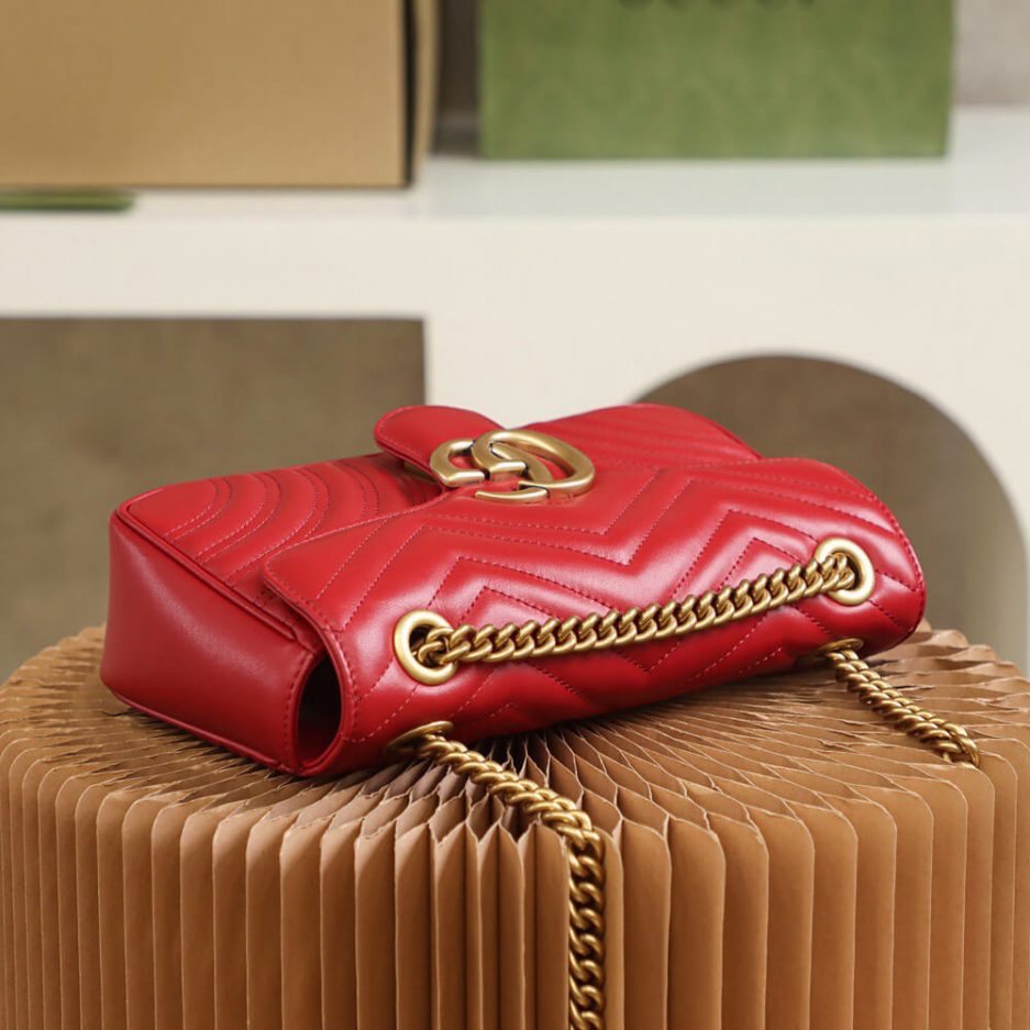 GG Marmont small matelasse shoulder bag - 图片 5