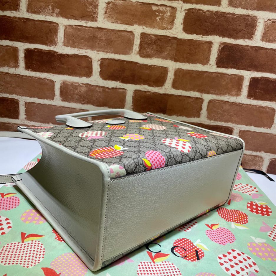 GG Multicolour small tote bag - 图片 5