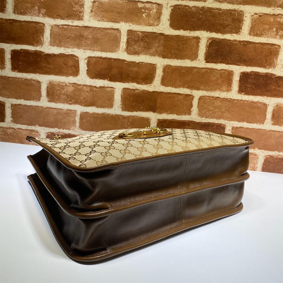 Gucci Horsebit 1955 medium tote bag - 图片 5