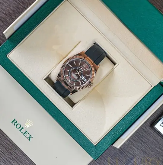 Rolex Sky-Dweller Oyster 42 mm Everose gold 326235-0005 New - 图片 3