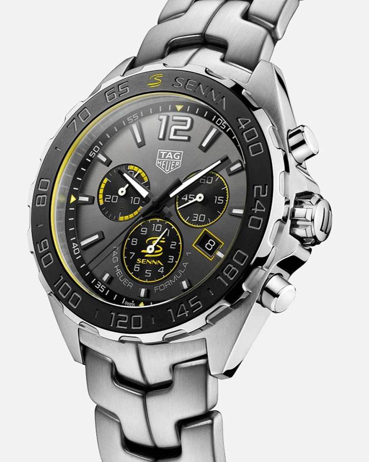 TAG HEUER FORMULA 1 X SENNA Quartz Chronograph - Diameter 43 mm CAZ101AF.BA0637