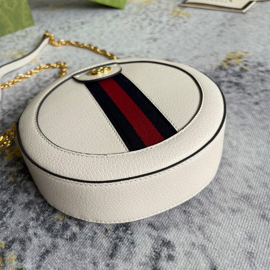 Ophidia GG mini round shoulder bag - 图片 6