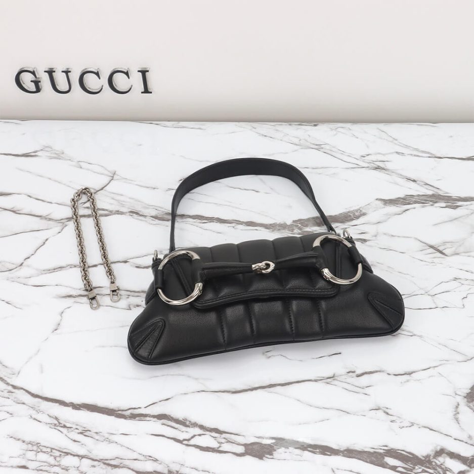 GUCCI HORSEBIT CHAIN SMALL SHOULDER BAG - 图片 6