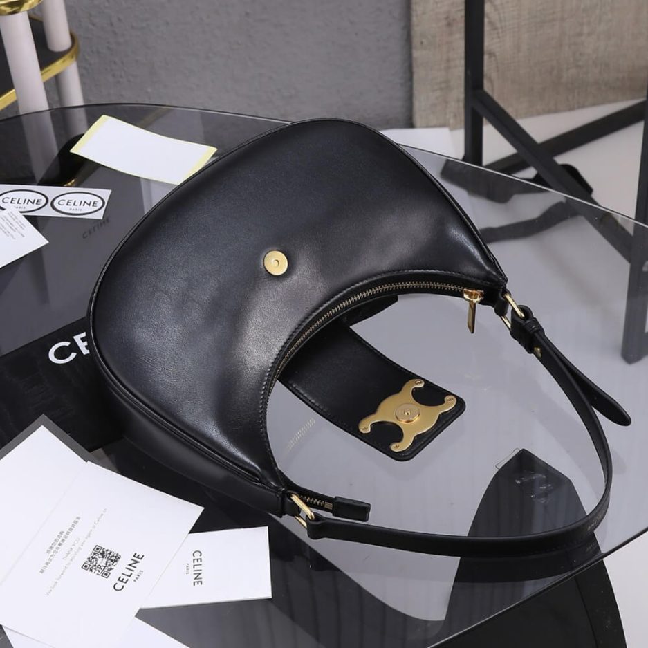 CELINE MEDIUM AVA TRIOMPHE BAG in Smooth Calfskin - 图片 6