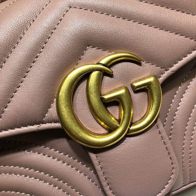 Gucci GG Marmont Mini Top Handle Bag - 图片 6