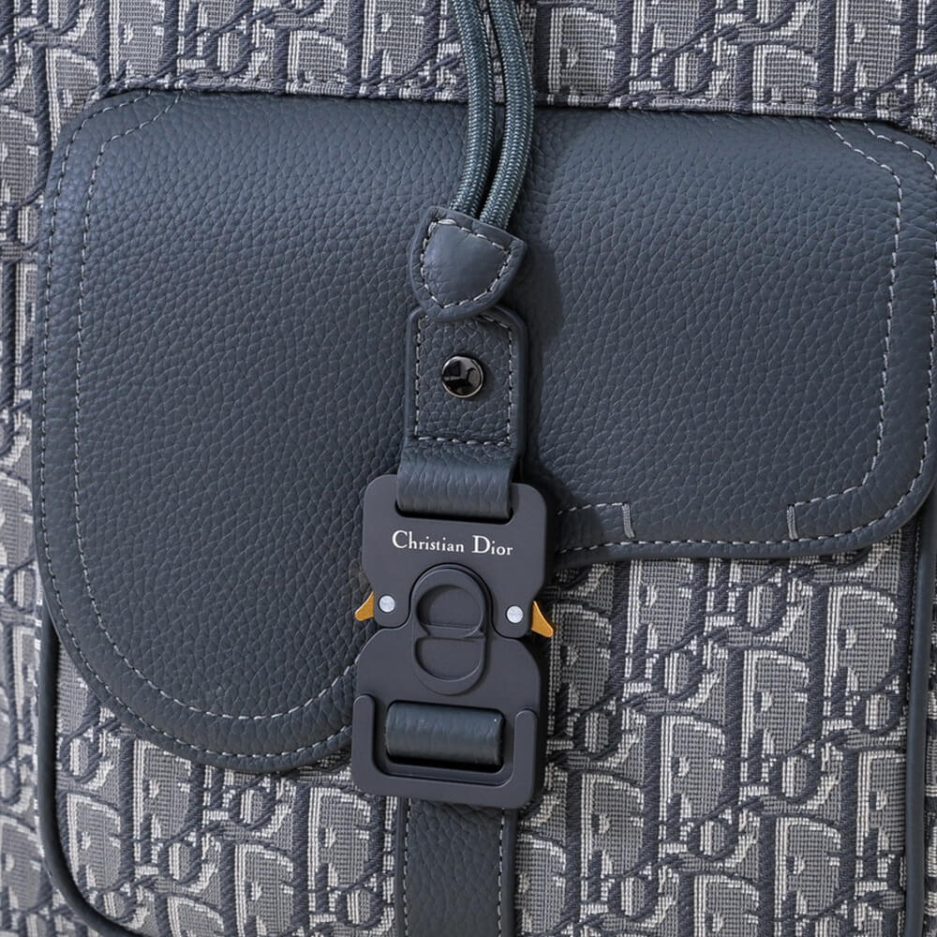 Dior Saddle Backpack with Flap(high-end grade) - 图片 6