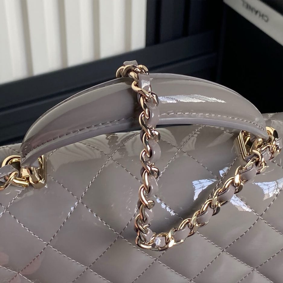 CHANEL Mini Classic Handbag With Top Handle - 图片 6