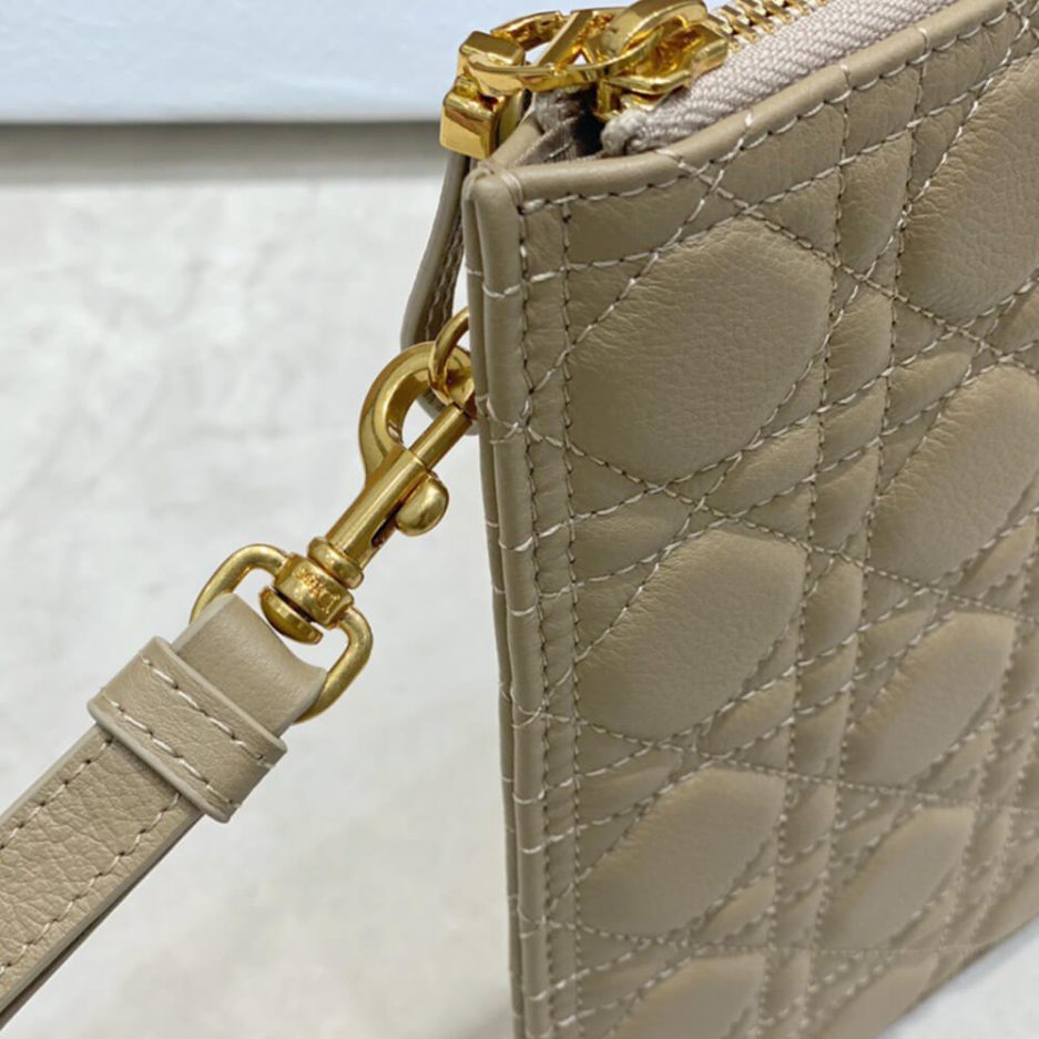 Large Dior Caro Daily Pouch(HIGH-END GRADE) - 图片 6