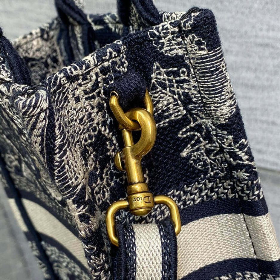 Mini Vertical Dior Book Tote - 图片 6