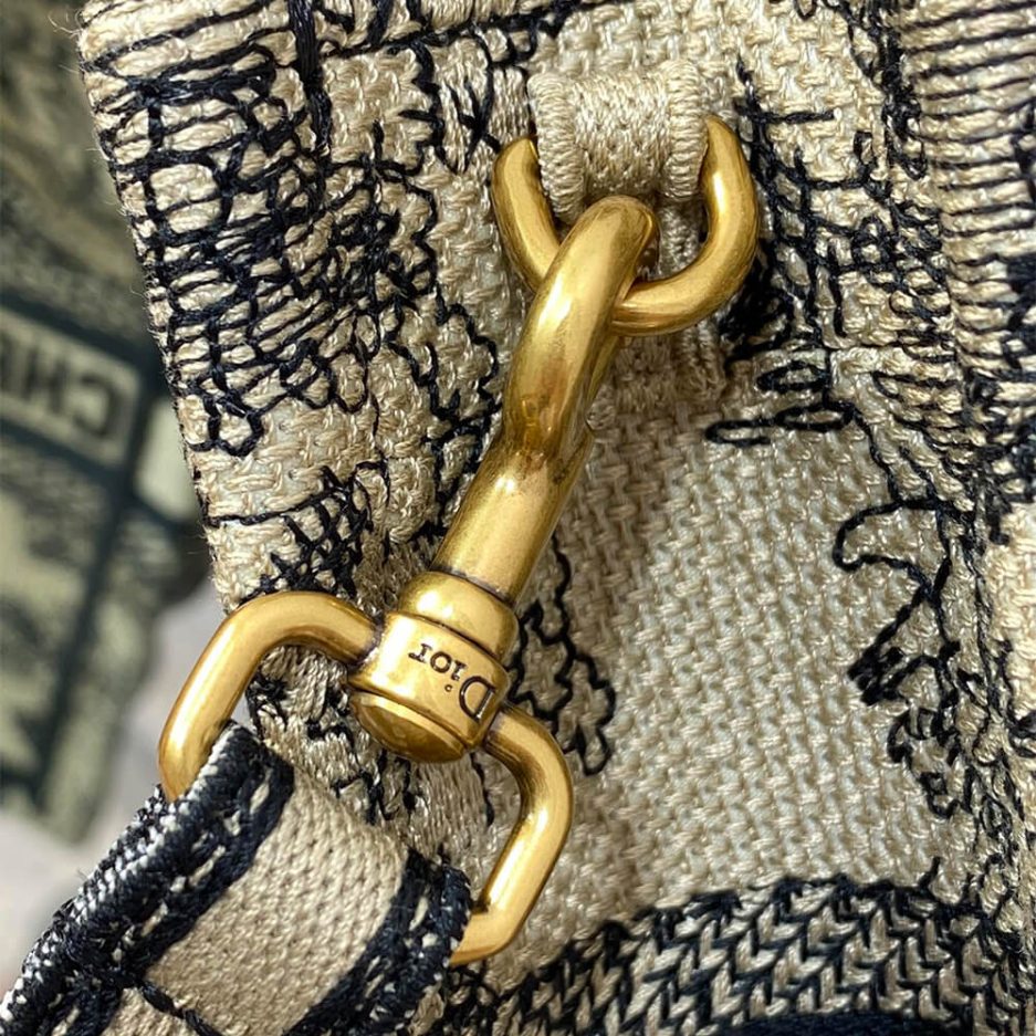 Mini Vertical Dior Book Tote - 图片 6