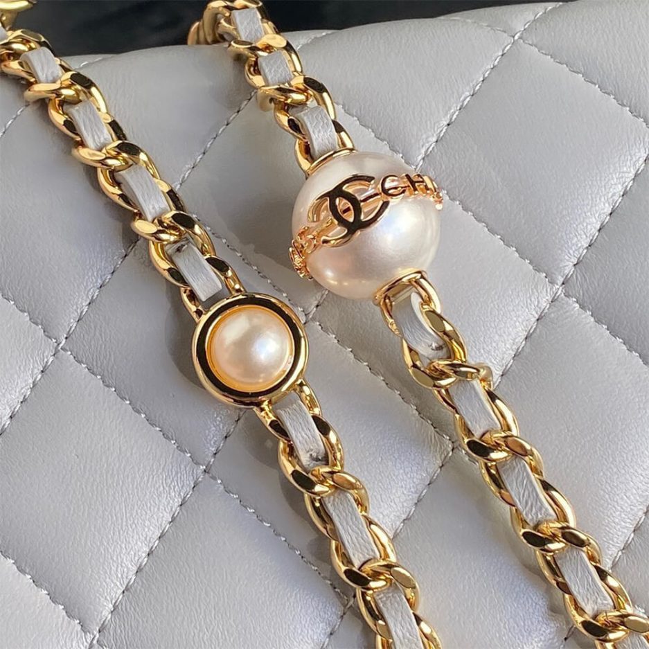 CHANEL Flap Phone Holder with Chain(HIGH-END GRADE) - 图片 6