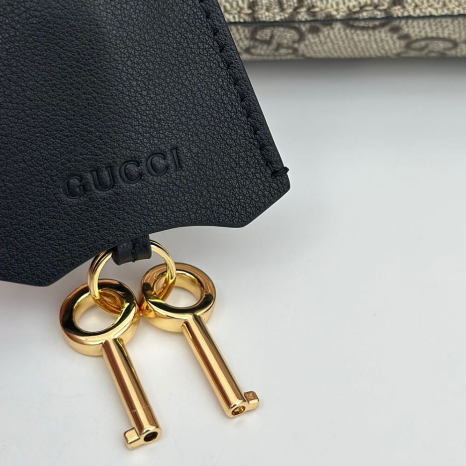 GUCCI PADLOCK GG MEDIUM SHOULDER BAG - 图片 6