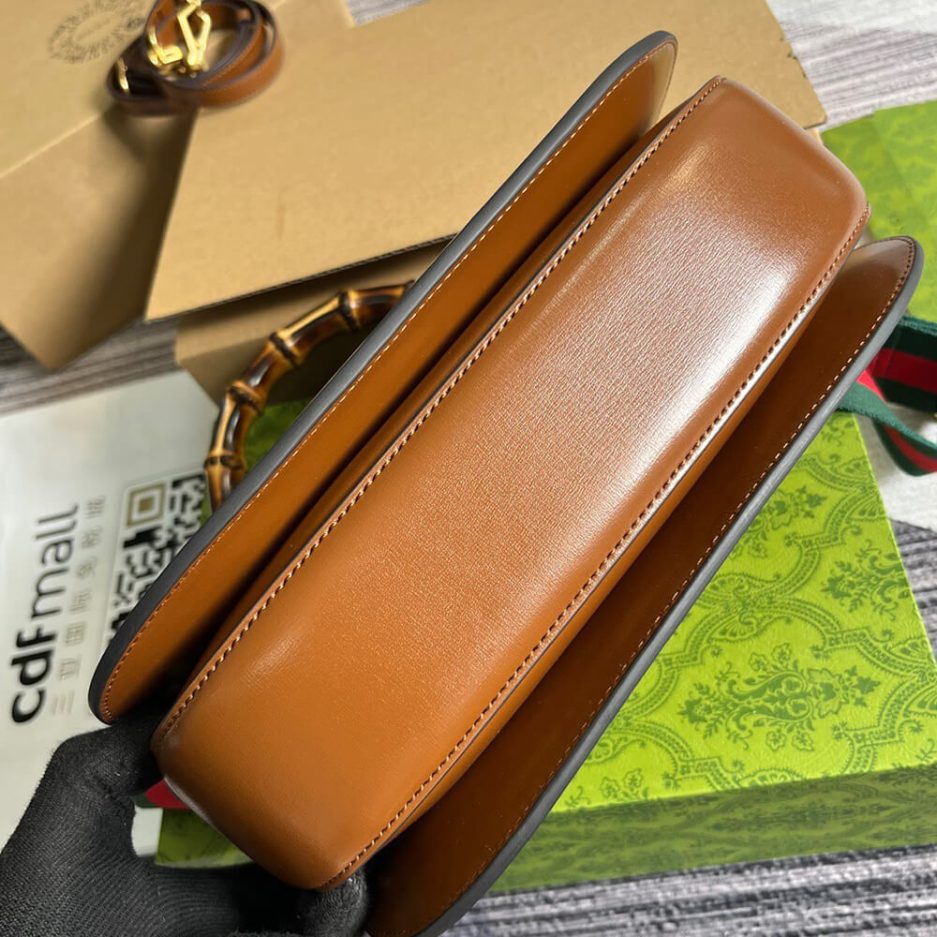 GUCCI BAMBOO 1947 MEDIUM TOP HANDLE BAG - 图片 6