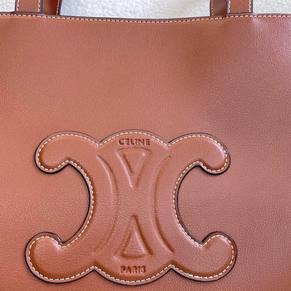 CELINE MEDIUM CABAS ANAIS CUIR TRIOMPHE IN GRAINED CALFSKIN - 图片 6