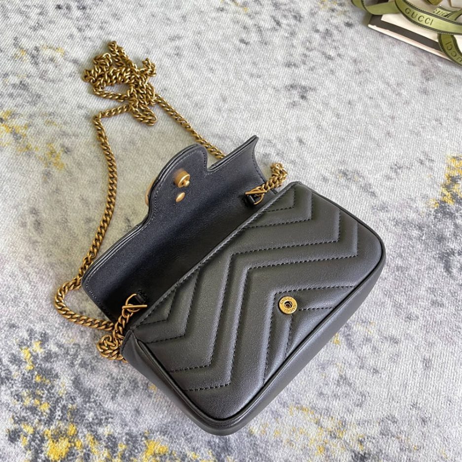 GG Marmont matelasse leather super mini bag - 图片 6