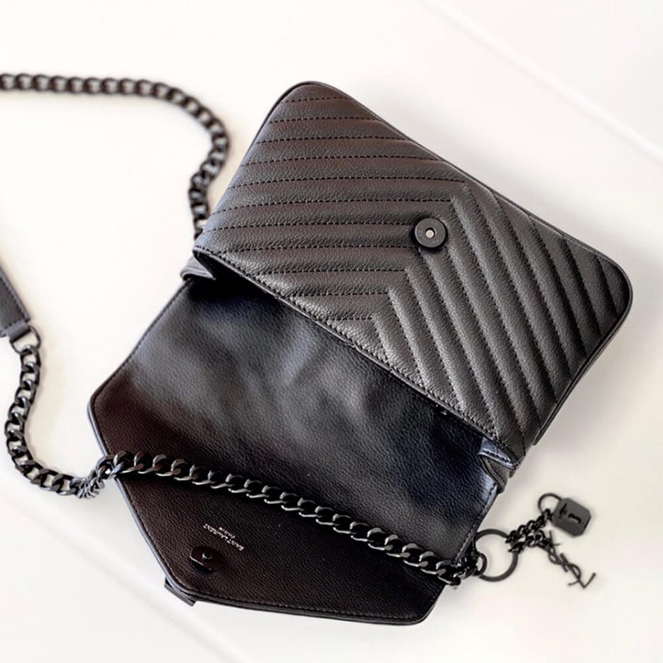 Saint Laurent College quilted-leather satchel bag - 图片 6