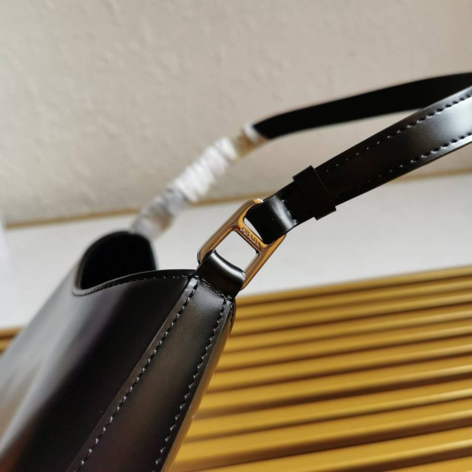 Prada Cleo brushed leather shoulder bag - 图片 6
