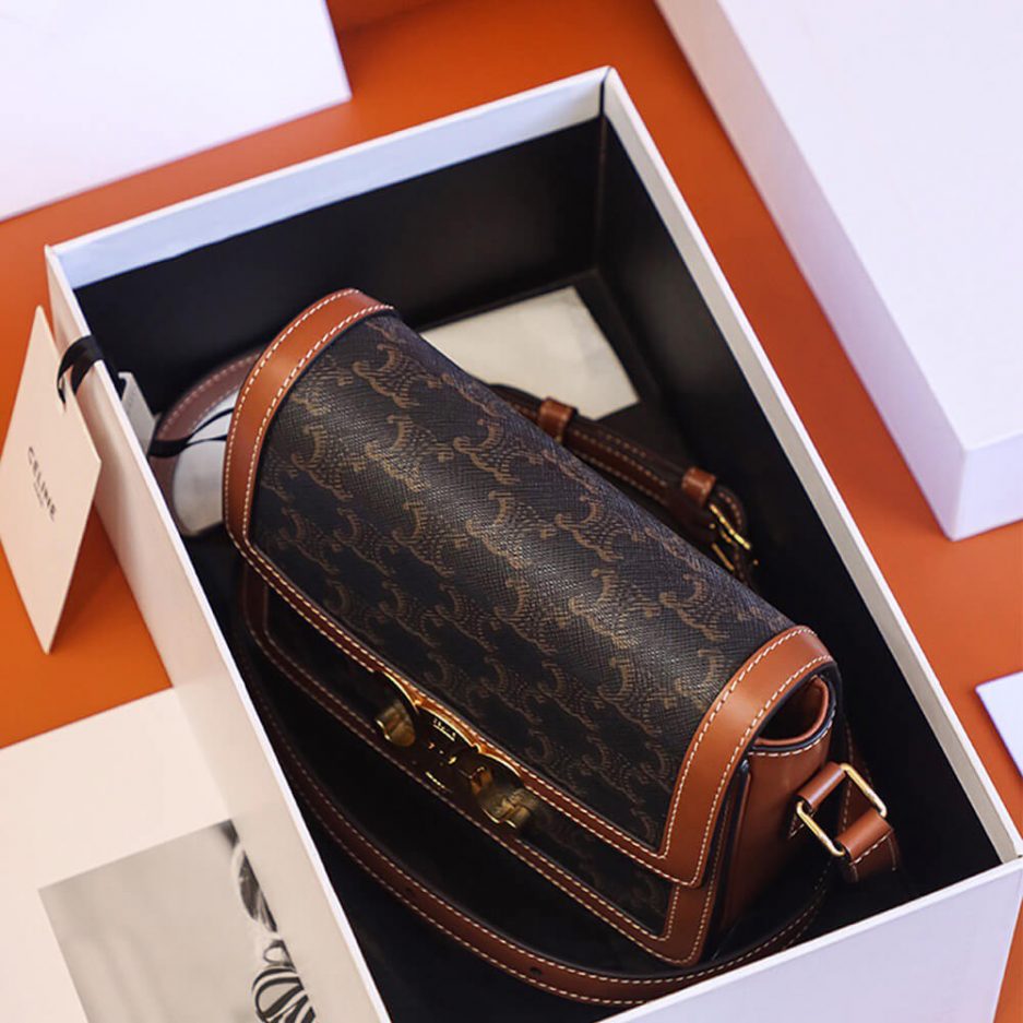 CELINE TEEN TRIOMPHE BAG - 图片 6