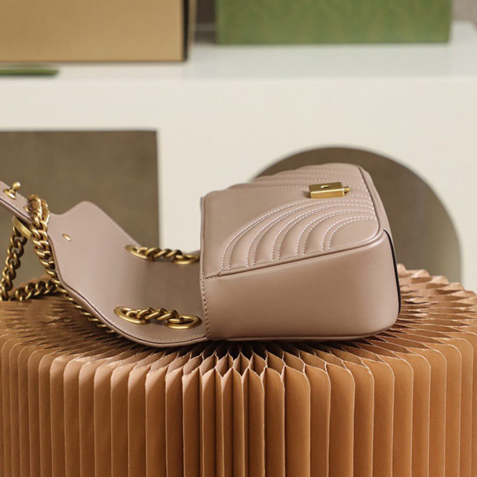 GG Marmont small matelasse shoulder bag - 图片 6