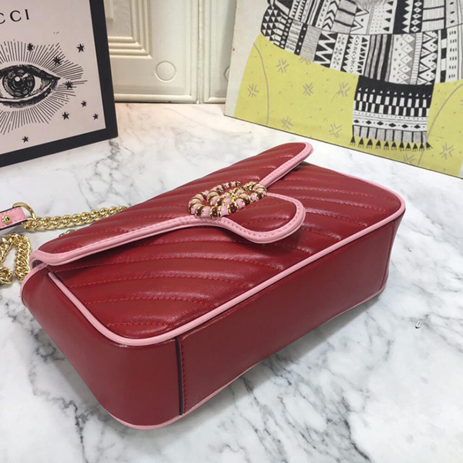 GG Marmont small matelasse shoulder bag - 图片 6